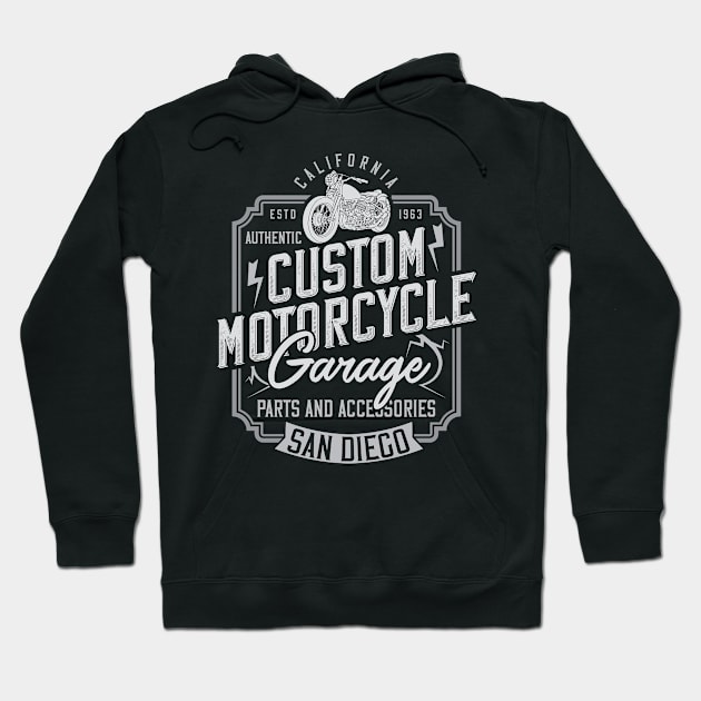 Custom motocycle Hoodie by Design by Nara